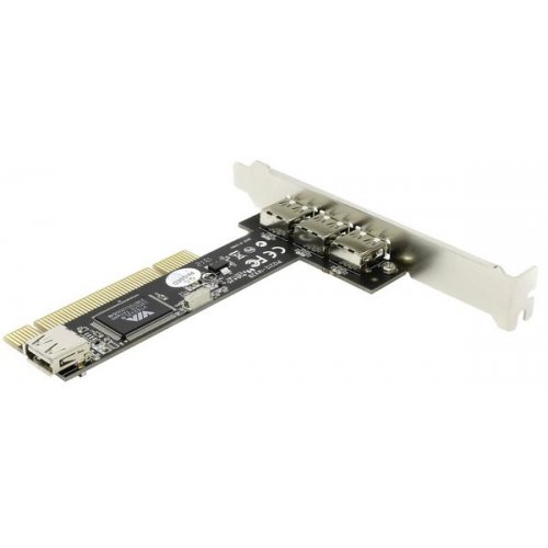 Купити Контролер STlab PCI to USB 2.0 4 ports (U-165) - ціна в Києві, Львові, Вінниці, Хмельницькому, Франківську, Україні | інтернет-магазин TELEMART.UA фото