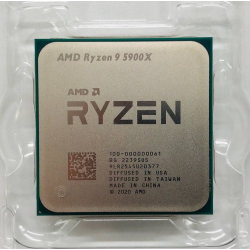 Купить Процессор AMD Ryzen 9 5900X 3.7(4.8)GHz 64MB sAM4 Tray (100-000000061) (Восстановлено продавцом, 629078) с проверкой совместимости: обзор, характеристики, цена в Киеве, Днепре, Одессе, Харькове, Украине | интернет-магазин TELEMART.UA фото
