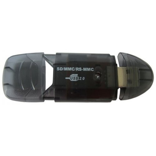 Купить Кардридер STLab USB 2.0 SD/MMC/RS-MMC OTG (U-371) Black - цена в Харькове, Киеве, Днепре, Одессе
в интернет-магазине Telemart фото