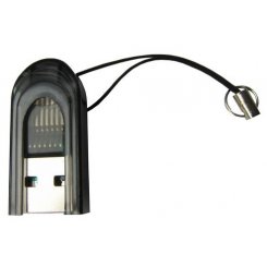 Кардрідер STLab USB 2.0 microSD/TF (U-373) Black