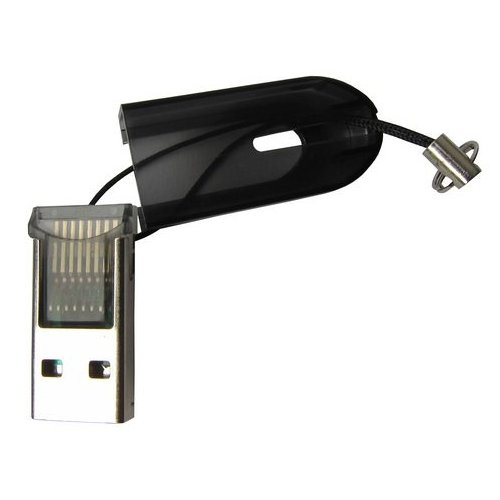 Кардридер STLab USB 2.0 microSD/TF (U-373) Black купить в Украине: Киев, Днепр, Харьков, Одесса  | Низкая цена, отзывы, характеристики от TELEMART фото