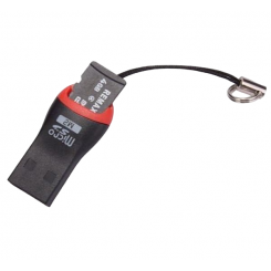 Кардрідер STLab USB 2.0 microSD/TF/M2 (U-374) Black