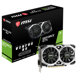 Видеокарта MSI GeForce GTX 1650 VENTUS XS 4096MB (GTX 1650 VENTUS XS 4G) (Восстановлено продавцом, 629716)