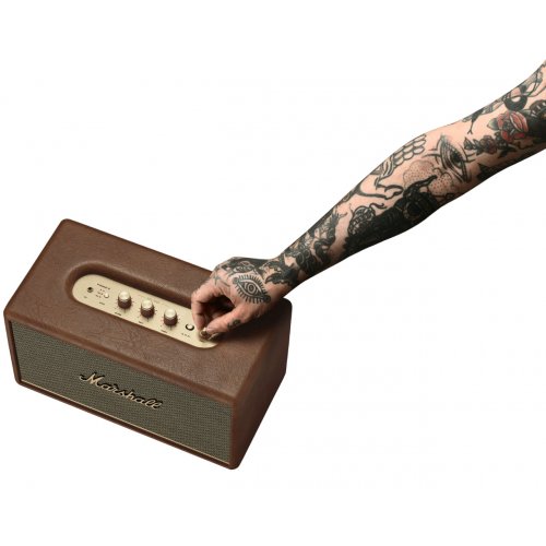 Купить Акустическая система Marshall Louder Speaker Stanmore III Bluetooth (1006080) Brown - цена в Харькове, Киеве, Днепре, Одессе
в интернет-магазине Telemart фото