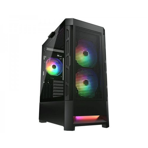 Photo Cougar Airface RGB Tempered Glass without PSU Black (Damaged packaging, 629764)