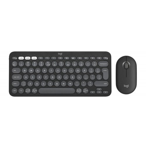 Купить Комплект Logitech Pebble 2 Combo (920-012239) Graphite - цена в Харькове, Киеве, Днепре, Одессе
в интернет-магазине Telemart фото