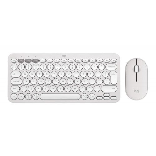 Купити Комплект Logitech Pebble 2 Combo (920-012240) White - ціна в Києві, Львові, Вінниці, Хмельницькому, Франківську, Україні | інтернет-магазин TELEMART.UA фото