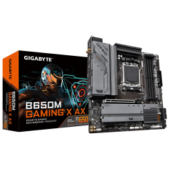 Уценка материнская плата Gigabyte B650M GAMING X AX (sAM5, AMD B650) (після огляду, 630100)
