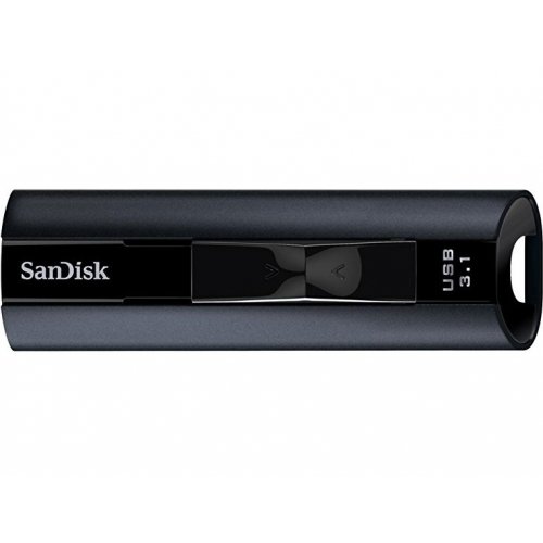 Купить Накопитель SanDisk Extreme Pro 128GB USB 3.1 Black (SDCZ880-128G-G46) - цена в Харькове, Киеве, Днепре, Одессе
в интернет-магазине Telemart фото