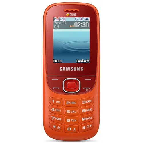 Купить Мобильный телефон Samsung E2202 Orange - цена в Харькове, Киеве, Днепре, Одессе
в интернет-магазине Telemart фото