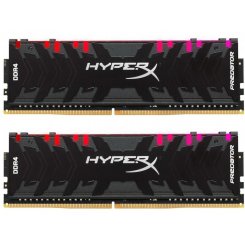Озп HyperX DDR4 16GB (2x8GB) 3600Mhz Predator RGB (HX436C17PB4AK2/16) (Відновлено продавцем, 630384)