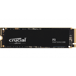 Уцінка ssd-диск Crucial P3 3D NAND 1TB M.2 (2280 PCI-E) (CT1000P3SSD8) (вскрита упаковка, 630394)