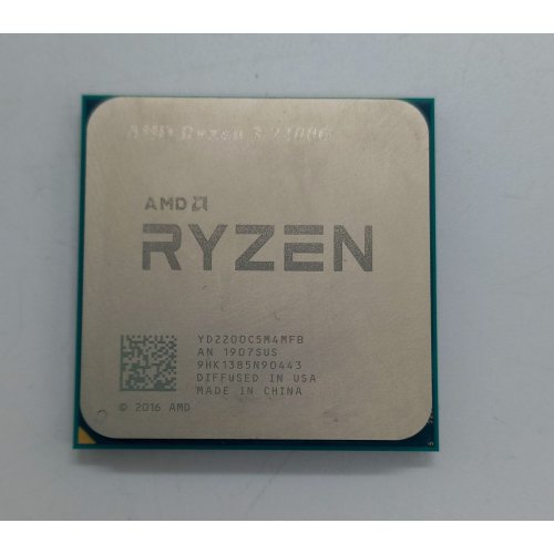 Купить Процессор AMD Ryzen 3 2200G 3.5(3.7)GHz sAM4 Box (YD2200C5FBBOX) (Восстановлено продавцом, 630416) с проверкой совместимости: обзор, характеристики, цена в Киеве, Днепре, Одессе, Харькове, Украине | интернет-магазин TELEMART.UA фото