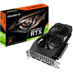 Видеокарта Gigabyte GeForce RTX 2060 SUPER WindForce 8192MB (GV-N206SWF2-8GD) (Восстановлено продавцом, 630875)
