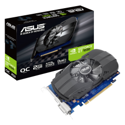 Видеокарта Asus GeForce GT 1030 Phoenix OC 2048MB (PH-GT1030-O2G) (Восстановлено продавцом, 630882)