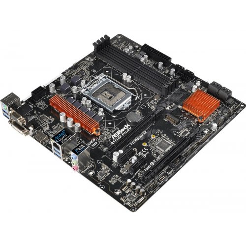 Продать Материнская плата AsRock B150M PRO4V (s1151, Intel B150) по Trade-In интернет-магазине Телемарт - Киев, Днепр, Украина фото