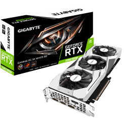 Видеокарта Gigabyte GeForce RTX 2060 SUPER Gaming OC 3X White 8192MB (GV-N206SGAMINGOC WHITE-8GD) (Восстановлено продавцом, 630931)