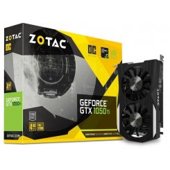 Відеокарта Zotac GeForce GTX 1050 Ti OC Edition 4096MB (ZT-P10510B-10L) (Відновлено продавцем, 631100)