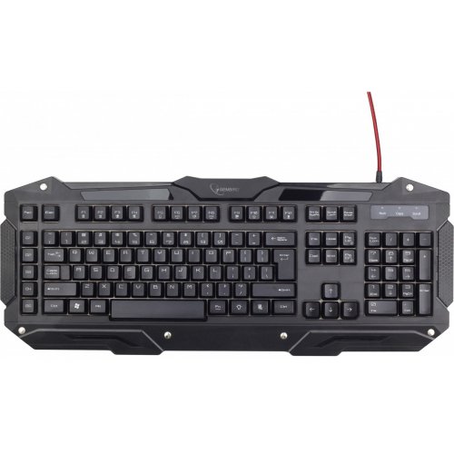 Купить Клавиатура Gembird KB-UMGL-01-RU Black - цена в Харькове, Киеве, Днепре, Одессе
в интернет-магазине Telemart фото