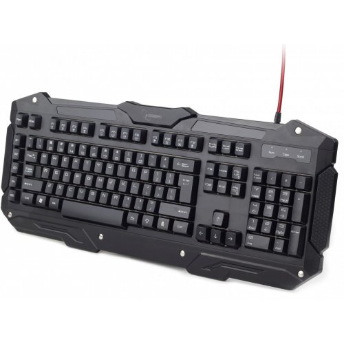 Купить Клавиатура Gembird KB-UMGL-01-RU Black - цена в Харькове, Киеве, Днепре, Одессе
в интернет-магазине Telemart фото