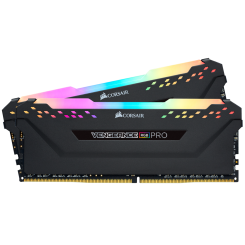 Озп Corsair DDR4 16GB (2x8GB) 3200Mhz Vengeance RGB Pro (CMW16GX4M2C3200C16) Black (Відновлено продавцем, 631323)