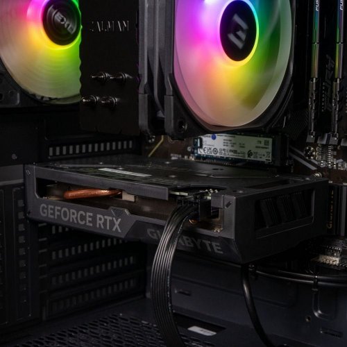 Компьютер HEXO Gaming RTX4060 Pro (HGP-5600N4060-16S1TBK) Black купить в Украине: Киев, Днепр, Харьков, Одесса  | Низкая цена, отзывы, характеристики от TELEMART фото