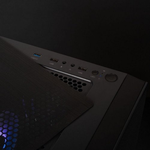 Компьютер HEXO Gaming RTX4060 Pro (HGP-5600N4060-16S1TBK) Black купить в Украине: Киев, Днепр, Харьков, Одесса  | Низкая цена, отзывы, характеристики от TELEMART фото