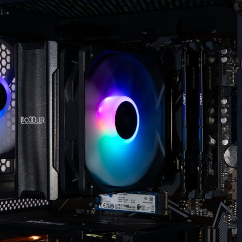 Купить Компьютер HEXO Gaming RTX4060 Pro (HGP-5600N4060-16S1TBK) Black - цена в Харькове, Киеве, Днепре, Одессе
в интернет-магазине Telemart фото