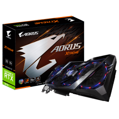 Видеокарта Gigabyte GeForce RTX 2070 AORUS Xtreme Edition 8192MB (GV-N2070AORUS X-8GC) (Восстановлено продавцом, 631820)