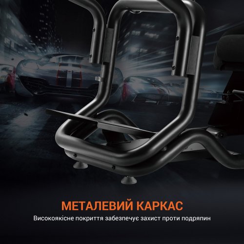 Купити Ігрове крісло кокпіт GamePro RS167 Black - ціна в Києві, Львові, Вінниці, Хмельницькому, Франківську, Україні | інтернет-магазин TELEMART.UA фото