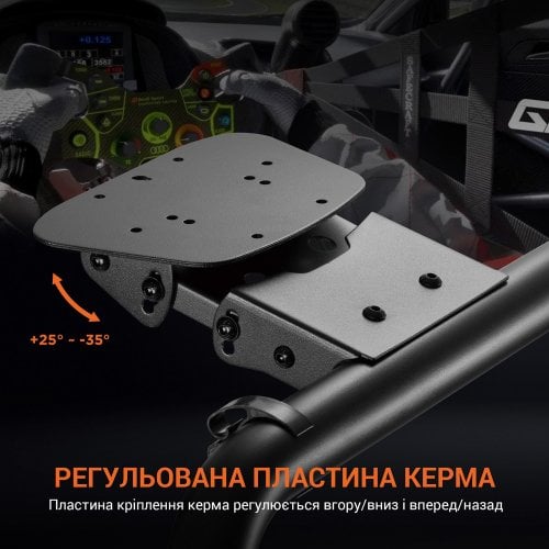 Купити Ігрове крісло кокпіт GamePro RS167 Black - ціна в Києві, Львові, Вінниці, Хмельницькому, Франківську, Україні | інтернет-магазин TELEMART.UA фото