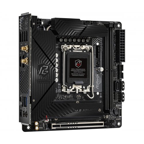 Купить Материнская плата AsRock Z790I Lightning WiFi (s1700, Intel Z790) с проверкой совместимости: обзор, характеристики, цена в Киеве, Днепре, Одессе, Харькове, Украине | интернет-магазин TELEMART.UA фото