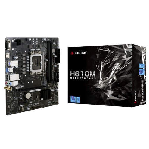 Продати Материнська плата Biostar H610MHP-E (s1700, Intel H610) за Trade-In у інтернет-магазині Телемарт - Київ, Дніпро, Україна фото