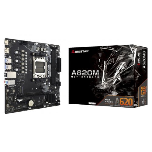 Продати Материнська плата Biostar A620MS (sAM5, AMD A620) за Trade-In у інтернет-магазині Телемарт - Київ, Дніпро, Україна фото
