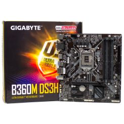Материнская плата Gigabyte B360M DS3H (s1151-V2, Intel B360) (Восстановлено продавцом, 632107)