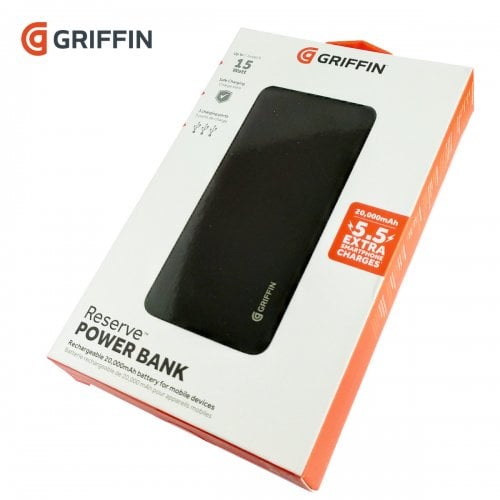 Купити Портативна акустика JBL Charge 5 Black + Powerbank Griffin 20000mAh (JBLCHARGE5BLKPB) - ціна в Києві, Львові, Вінниці, Хмельницькому, Франківську, Україні | інтернет-магазин TELEMART.UA фото