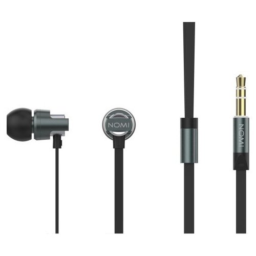 Навушники Nomi NEP-172 Black купити в Україні: Київ, Львів, Хмельницький, Тернопіль, Івано-Франківськ | Низька ціна, відгуки, характеристики від TELEMART фото