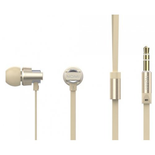 Наушники Nomi NEP-172 Gold купить в Украине: Киев, Днепр, Харьков, Одесса  | Низкая цена, отзывы, характеристики от TELEMART фото