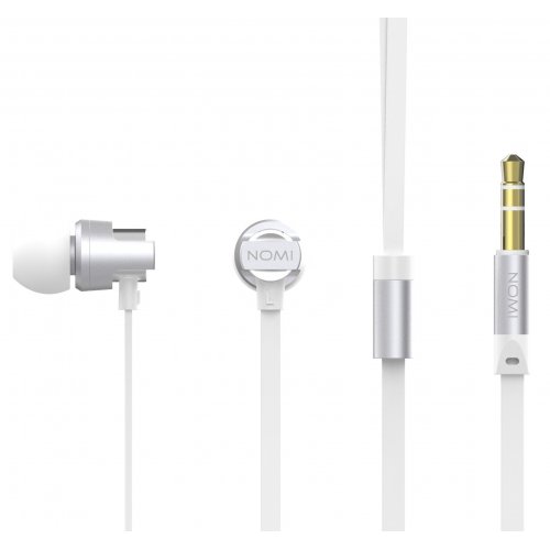 Наушники Nomi NEP-172 White купить в Украине: Киев, Днепр, Харьков, Одесса  | Низкая цена, отзывы, характеристики от TELEMART фото