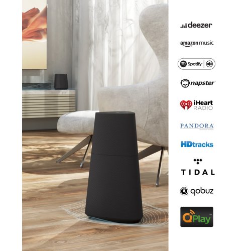 Акустична система Loewe Klang MR5 (60606D10) Basalt Grey купити в Україні: Київ, Львів, Хмельницький, Тернопіль, Івано-Франківськ | Низька ціна, відгуки, характеристики від TELEMART фото