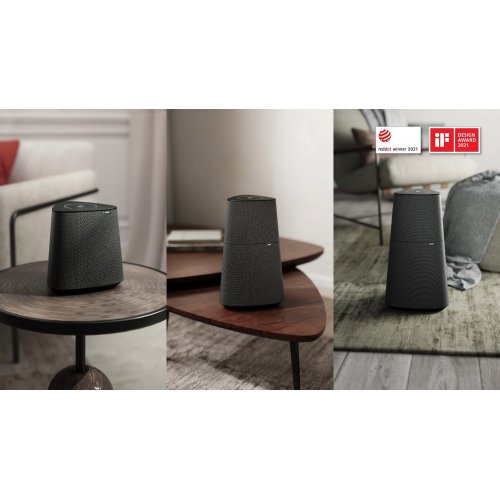 Акустическая система Loewe Klang MR1 (60604D11) Basalt Grey купить в Украине: Киев, Днепр, Харьков, Одесса  | Низкая цена, отзывы, характеристики от TELEMART фото