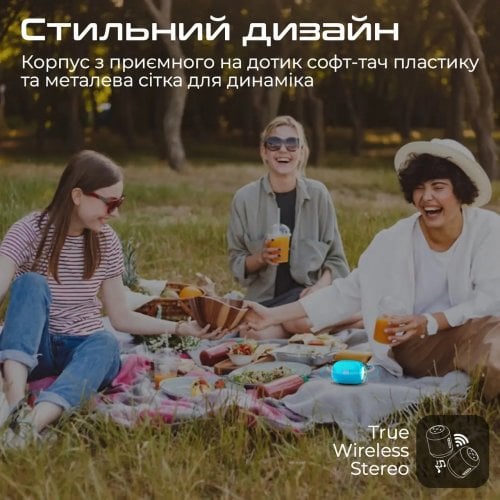 Купить Портативная акустика Promate Capsule-3 5W (capsule-3.blue) Blue - цена в Харькове, Киеве, Днепре, Одессе
в интернет-магазине Telemart фото