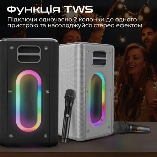 Купити Портативна акустика HiFuture MusicBox 100W (musicbox.black) Black - ціна в Києві, Львові, Вінниці, Хмельницькому, Франківську, Україні | інтернет-магазин TELEMART.UA фото