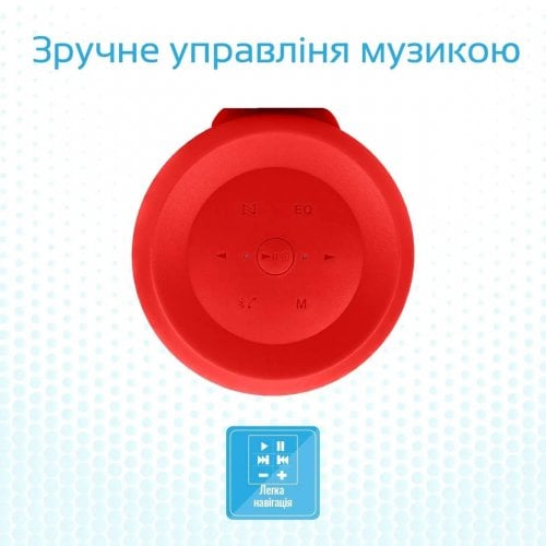 Купить Портативная акустика Promate Silox 20 W (silox.red) Red - цена в Харькове, Киеве, Днепре, Одессе
в интернет-магазине Telemart фото