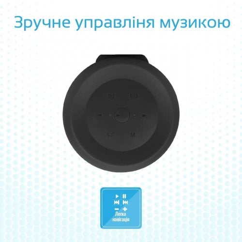 Купить Портативная акустика Promate Silox 20 W (silox.black) Black - цена в Харькове, Киеве, Днепре, Одессе
в интернет-магазине Telemart фото