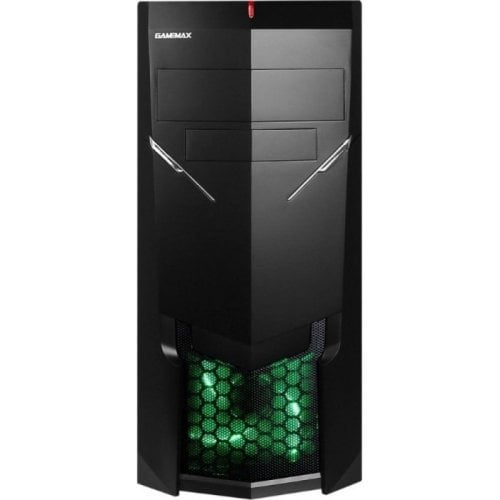 Продати Корпус GAMEMAX G537 без БП (GMMC688489) Black/Green за Trade-In у інтернет-магазині Телемарт - Київ, Дніпро, Україна фото