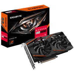 Видеокарта Gigabyte Radeon RX 580 Gaming 8192MB (GV-RX580GAMING-8GD) (Восстановлено продавцом, 632450)