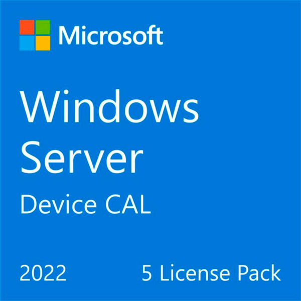 Купить Лицензия доступа Microsoft Windows Server 2022 CAL 5 Device ...