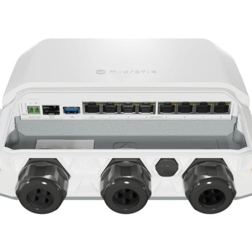 Купить Маршрутизатор Mikrotik RB5009 (RB5009UPr+S+OUT) - цена в Харькове, Киеве, Днепре, Одессе
в интернет-магазине Telemart фото