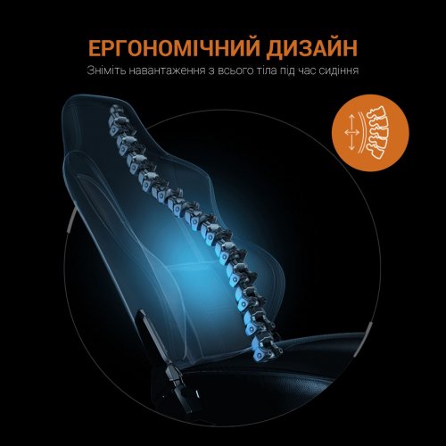 Ігрове крісло Anda Seat Phantom 3 Tiger Edition L (AD18Y-14-OB-PV/C) Orange купити в Україні: Київ, Львів, Хмельницький, Тернопіль, Івано-Франківськ | Низька ціна, відгуки, характеристики від TELEMART фото